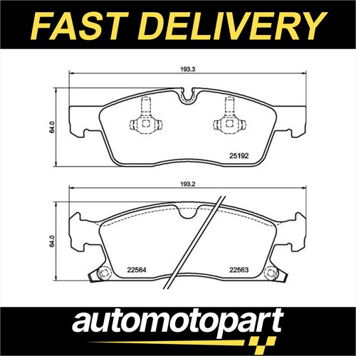 Brembo brake pads - brembo, set