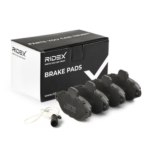 Ridex front brake pad - ridex, set