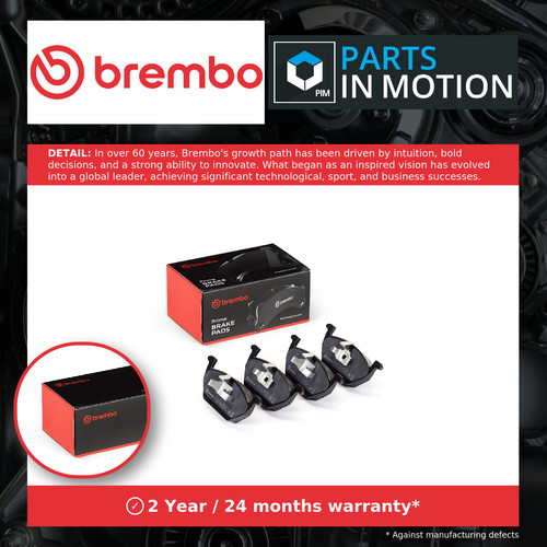 Brake pads set front - set,