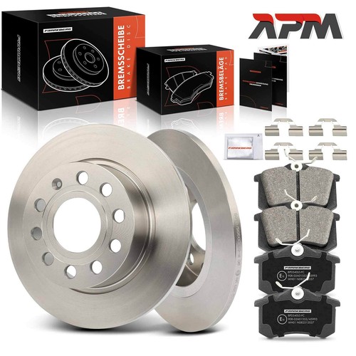 Brake discs pads rear - pads,