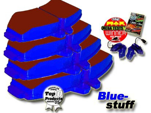 Ebc front brake pads bluestuff - front,