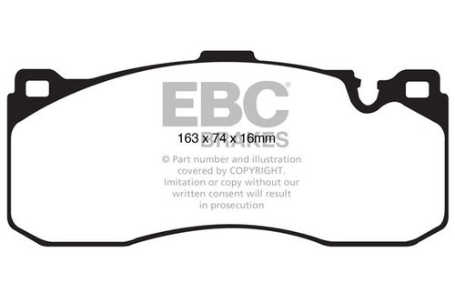 Ebc dp41995r brake pad set - brake,