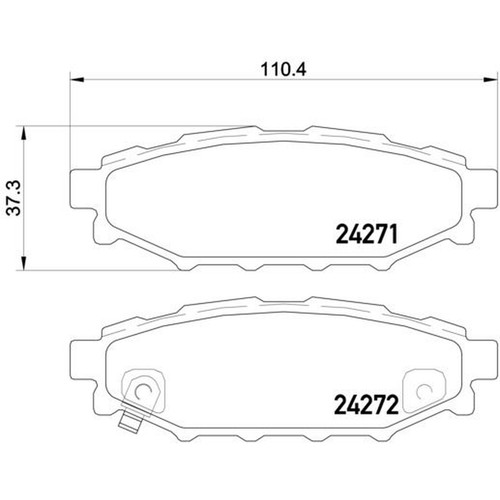 Brembo prime brake pad - prime,