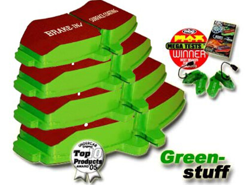 Ebc brake pads - brake, greenstuff
