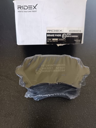 Ridex front brake pads - front,