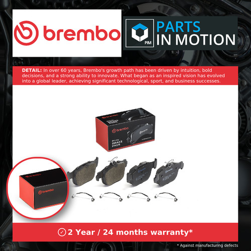 Brake pads set rear p85189 - brake,