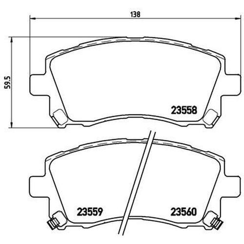 Brembo xtra brake pad - brembo,
