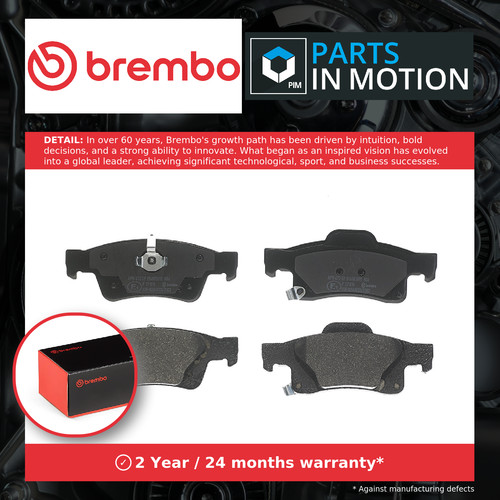 Brake pads set rear - set, p37016