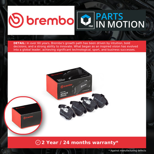 Brake pads set front - set, p24076