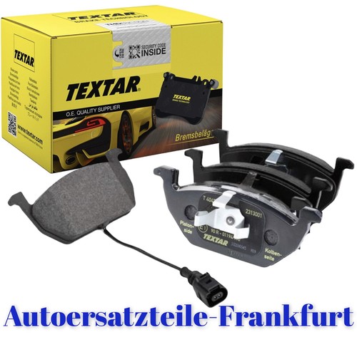 Textar front brake - textar, pads