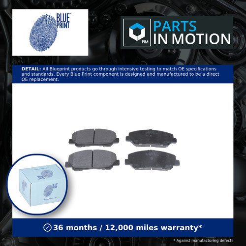 Brake pads set front adt342199 - pads,