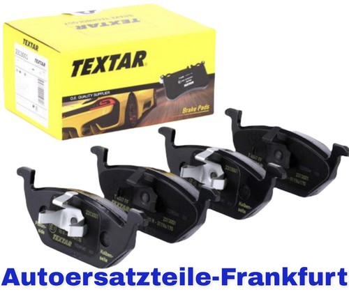 Textar 2313001 brake - textar, pads