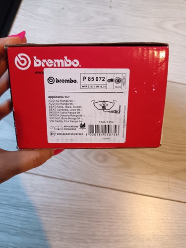Brembo front brake pads set - brembo,