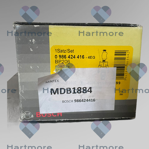 Bosch 0986424416 brake pads - 0986424416,