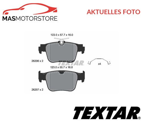 Set brake pads - , rear