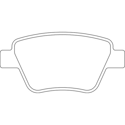 Brake pads set - pads,